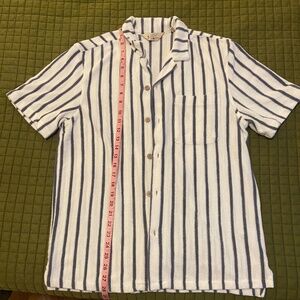 Faherty Men's Cabana Shirt Size S White
